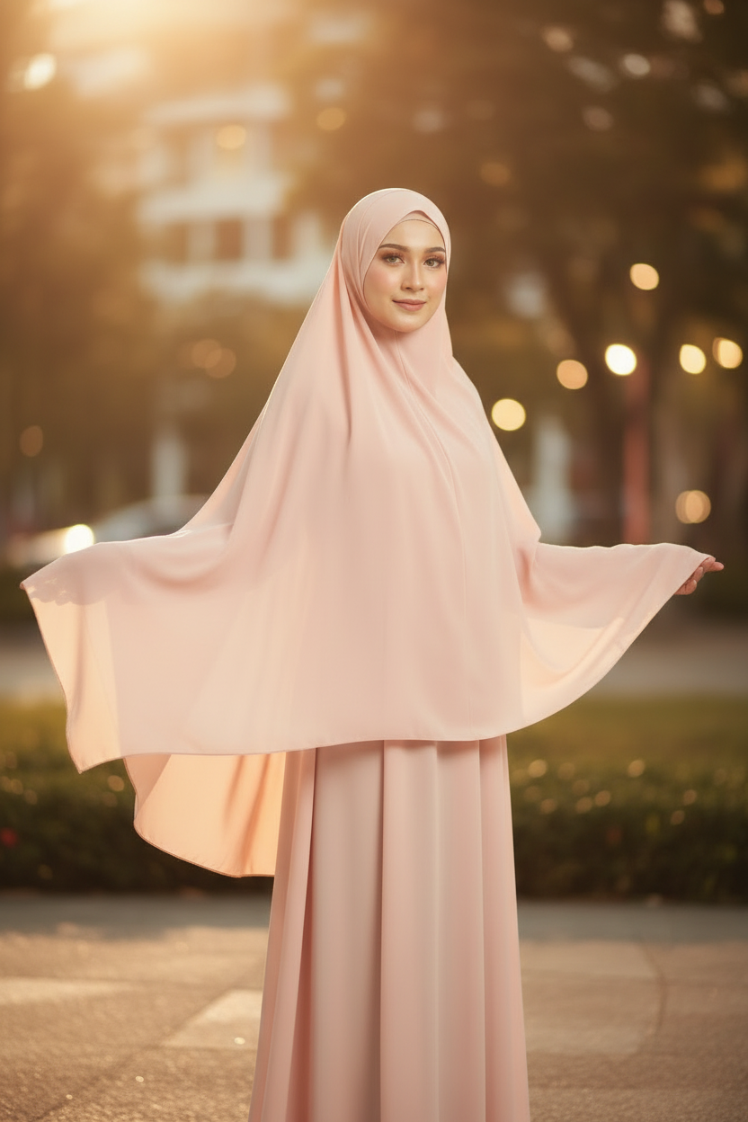 Soft peach