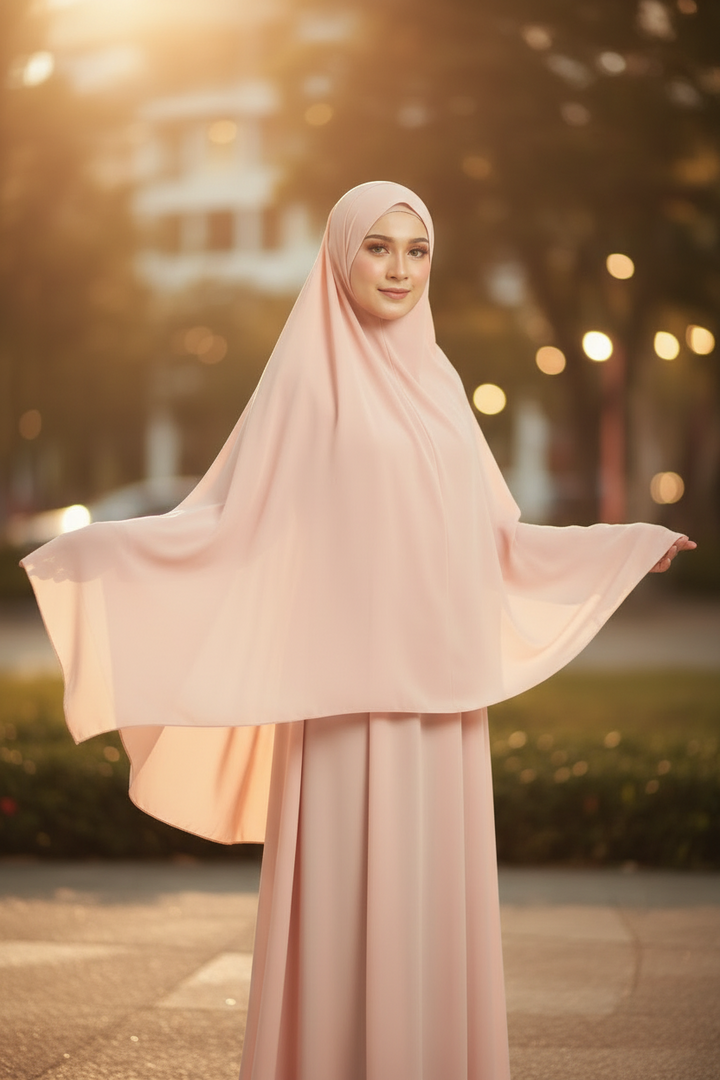 Soft peach